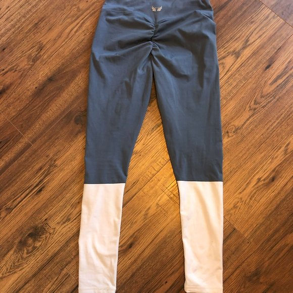 FitAngel Blue & white tights - Picture 5 of 5